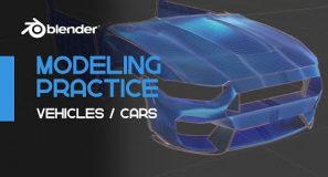 Blender – Modeling Practice – Cars & Vehicles