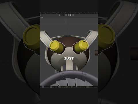 How to make mirroring easier by using Empty objects#b3d #blender3d
