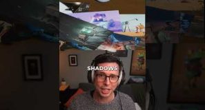 How you can adjust depth clipping glitches in Blender #b3d #blender3d