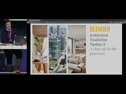 Architectural Visualisation pipelines II: A close up in to the processes — Blender Conference 2025