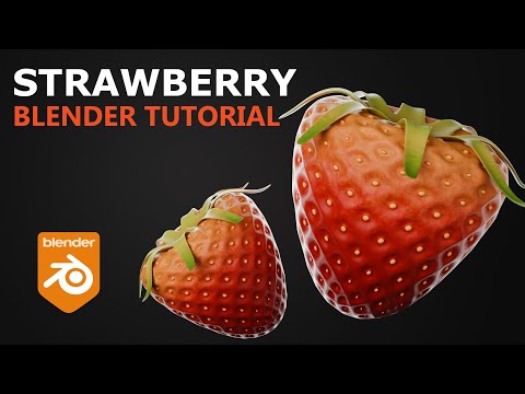 Blender | Make a Strawberry | Tutorial