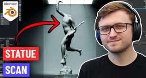 Finally Making My Own Statue Scans for Blender!