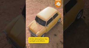 Car Adventure – New Blender Car Animation Course