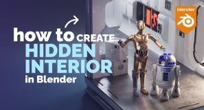 Create Star Wars Inspired Blender Scene