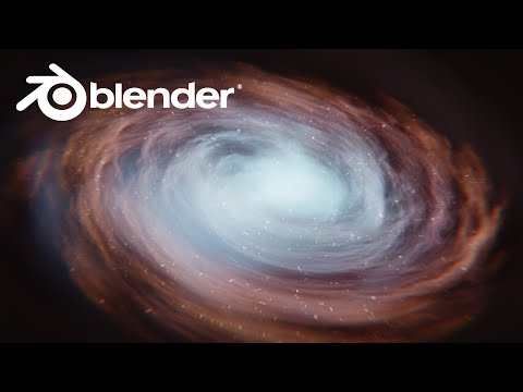Make a Galaxy In Blender | EASY Tutorial (Corrected)