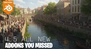 New blender Addons you need to catch