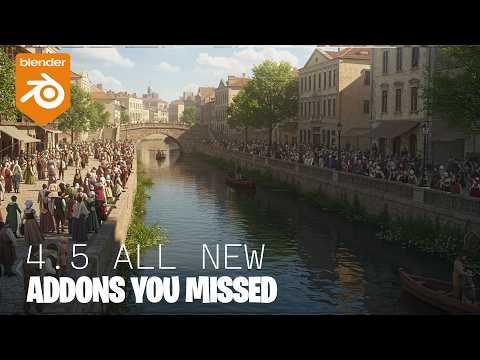 New blender Addons you need to catch