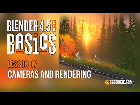 Cameras and Rendering in Blender – BLENDER 4.5 BASICS (part 17)