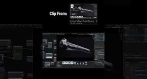 Studio Cage Lighting with Afterglow for Blender! #shorts