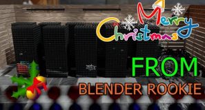Merry Christmas From Blender Rookie