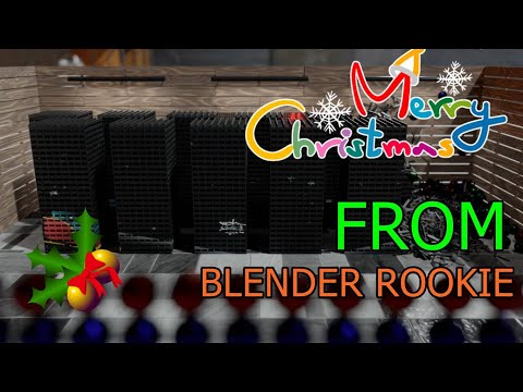 Merry Christmas From Blender Rookie