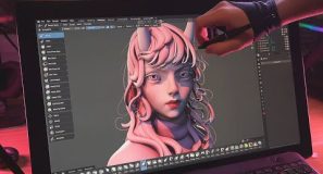 Sculpt with me – Modeling Demon Girl in Blender