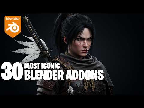 30 Most Iconic Blender Addons