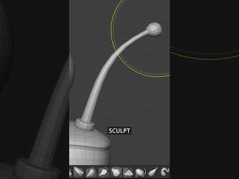 How you can use Blender’s sculpting tools to speed up your modeling process  #b3d #blender3d