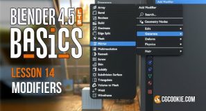 Modifiers in Blender – BLENDER 4.5 BASICS (part 14)