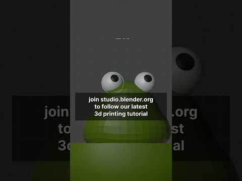 https://studio.blender.org #b3d #3dprinting #yulefrog