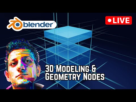 Geometry Nodes: Proximity Effects & Procedural Modeling (Live Tutorial)