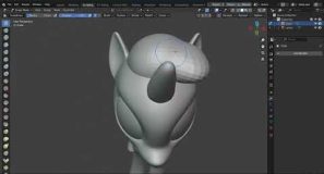30. Sculpt Hair on a Pony: Advanced Techniques and Common Issues in Blender