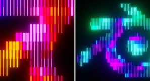 Digital Art Logo Effect in Blender 5.0