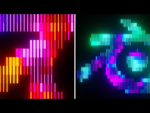 Digital Art Logo Effect in Blender 5.0