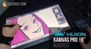 Paul roadtests the Kamvas Pro 19 with Blender