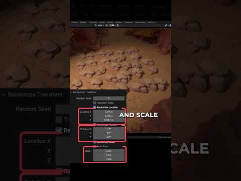 Easily Randomize Objects in Blender