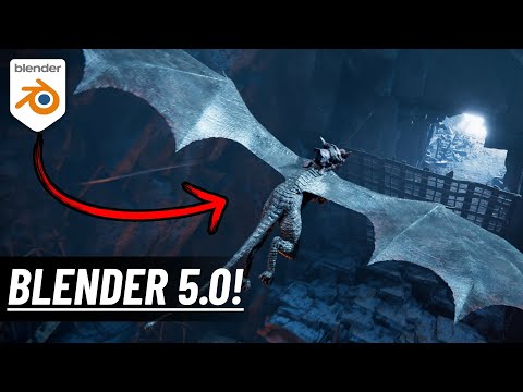 Blender 5.0 is Here! 🎉 Let’s Talk About It!