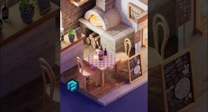 Modeling a chair in Blender :) #b3d  #blender3d #blender3dtutorial #stylized3d #3dartwork