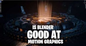 Why Motion Graphics is quick and easy in blender