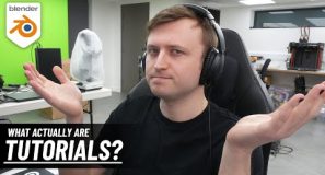 The State of Blender Tutorials on YouTube