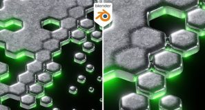 Liquid Metal Transition Effect in Blender 5.0 (Tutorial)
