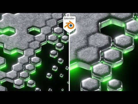 Liquid Metal Transition Effect in Blender 5.0 (Tutorial)
