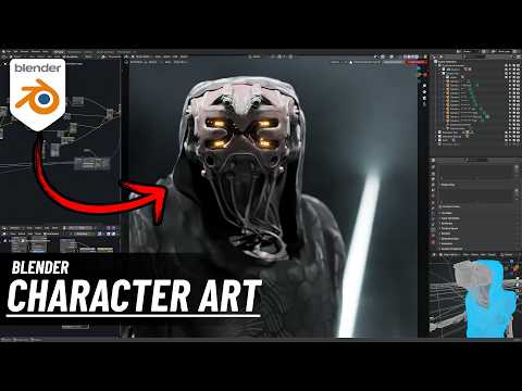 My New FAVORITE Character Art in Blender!