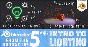 #4: Intro to Lighting! : Blender 5 From the Ground Up #blender3d  #b3d
