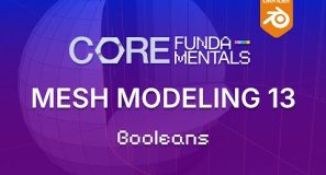Using the Boolean Modifier in Blender | Mesh Modeling Fundamentals