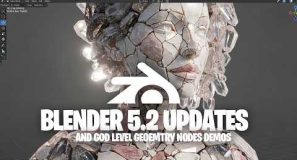 New blender 5.2 updates and god level geometry nodes