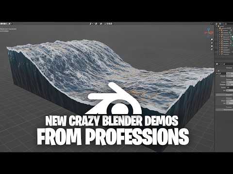 New crazy Blender demos from professions