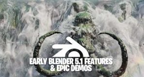 early blender 5.1 features and new demos