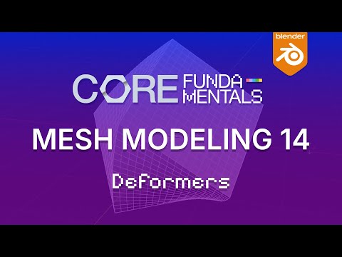 Simple Deform & Lattice Modifiers in Blender | Mesh Modeling Fundamentals