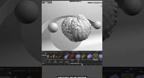 Cool Reaction Diffusion Effect in Blender! #shorts