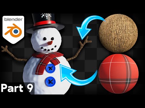 Part 9 – Blender for Complete Beginners Tutorial Series (Texturing Objects)