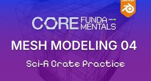 Modeling a Sci-Fi Crate in Blender | Box Modeling Fundamentals