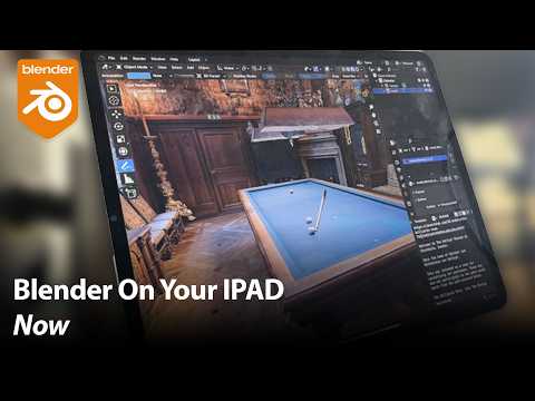 Blender on your ipad! Is Here