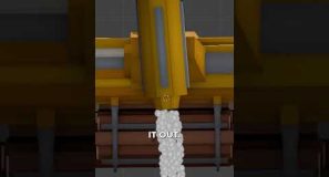 How to make an animated low-poly thruster flame effect in Blender #b3d #blender3d