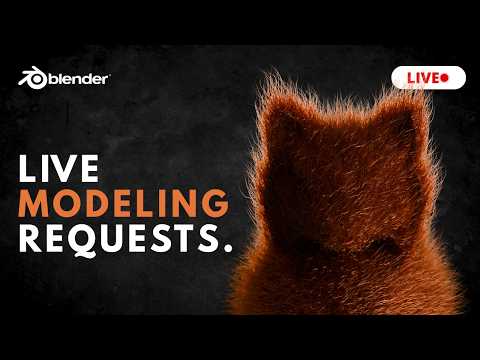 Chat Picks What I Model in Blender (Live F1 Car + Viewer Requests)