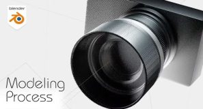 Blender 3D Modeling Live: Sigma Camera (Full Process)