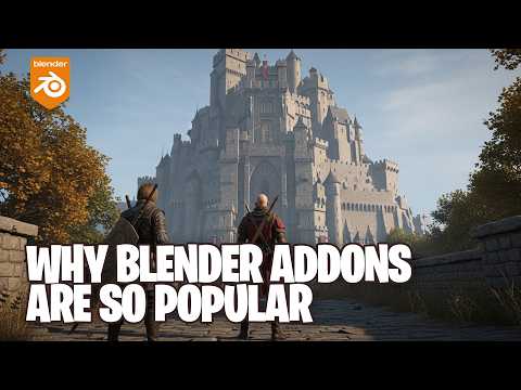 why blender addons are so popular