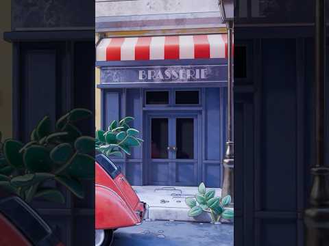 Store front made in Blender