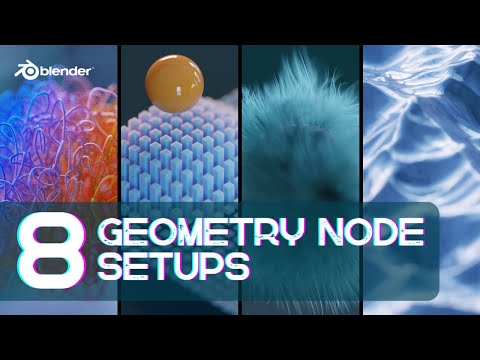 Blender – Top 8 Geometry Node Setups