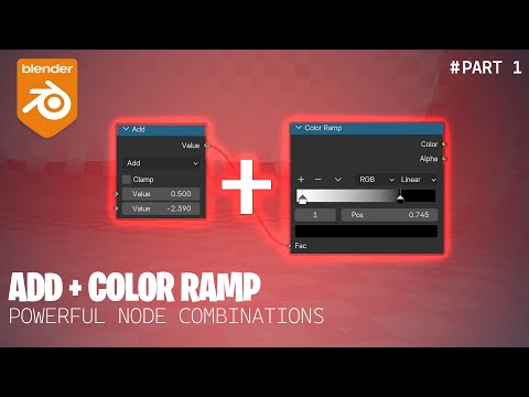 OP blender node combinations Add and color ramp